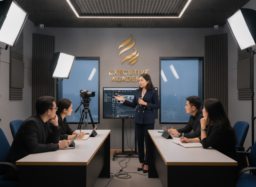 Professional mentoring session at Executive Academy